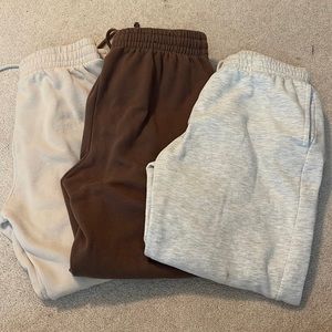3 sweatpant set